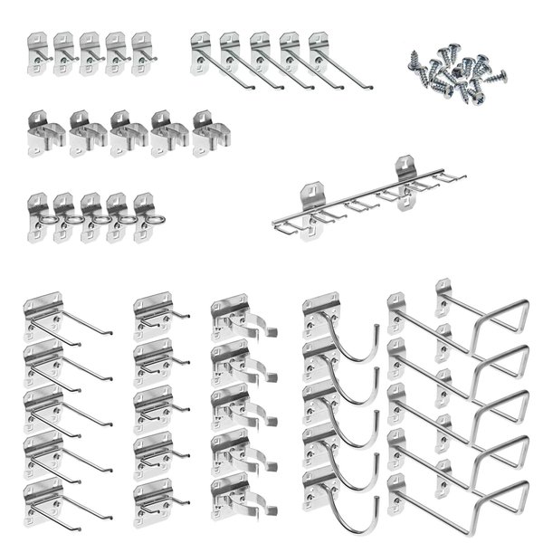 Triton Products 46 Pc. Steel Pegboard Hook Assortment for LocBoard LH1-KIT